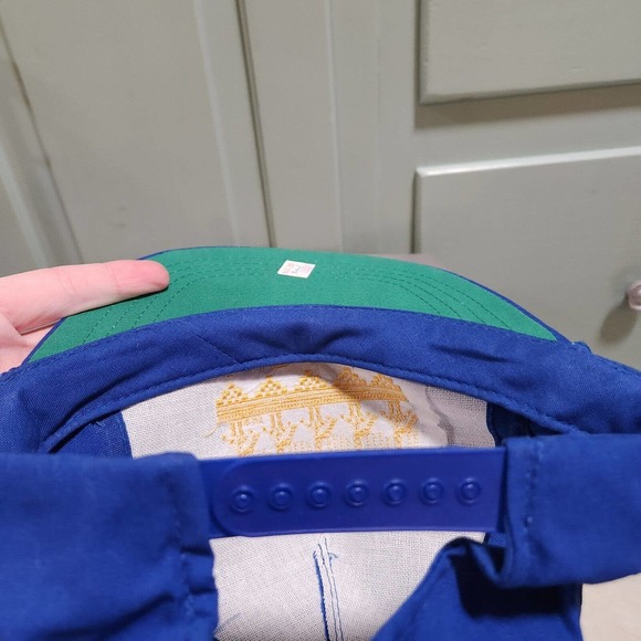 VTG Grand Canyon Blue American Indian Tribal Blue Rope Snapback Hat Cap OSFA - Picture 11 of 12